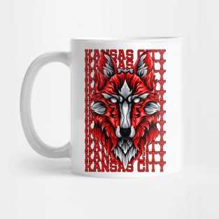 kansas city football Mug